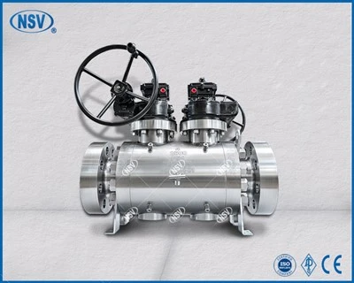 F51 DBB Forged Steel Pob Valve